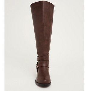 Torrid Harness Over The Knee Wide Calf Boots